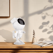GALAXYSCAPE Astronaut Star Projector – Night Light with Remote and Timer