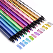 METALARTIST Metallic Coloured Pencils – Set of 12