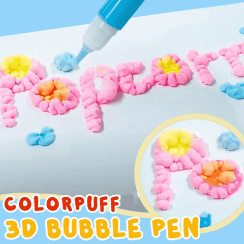 PUFFYCOLOR Magic Puffy Pens – 3D Drawing Set (18 pens)